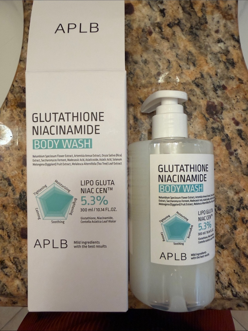 APL Glutathione Niacinamide Body Wash
